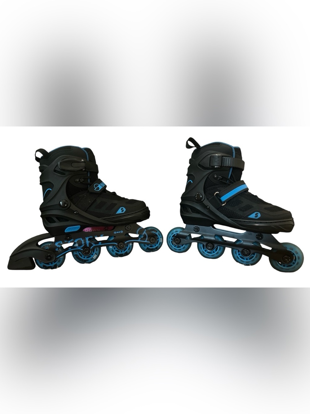 Story Fusion Kids Inline Skates in Black and Blue